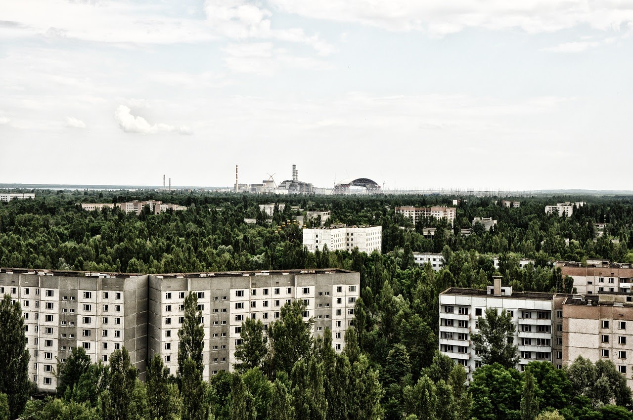 Pripyat, the abandoned town near Chernobyl